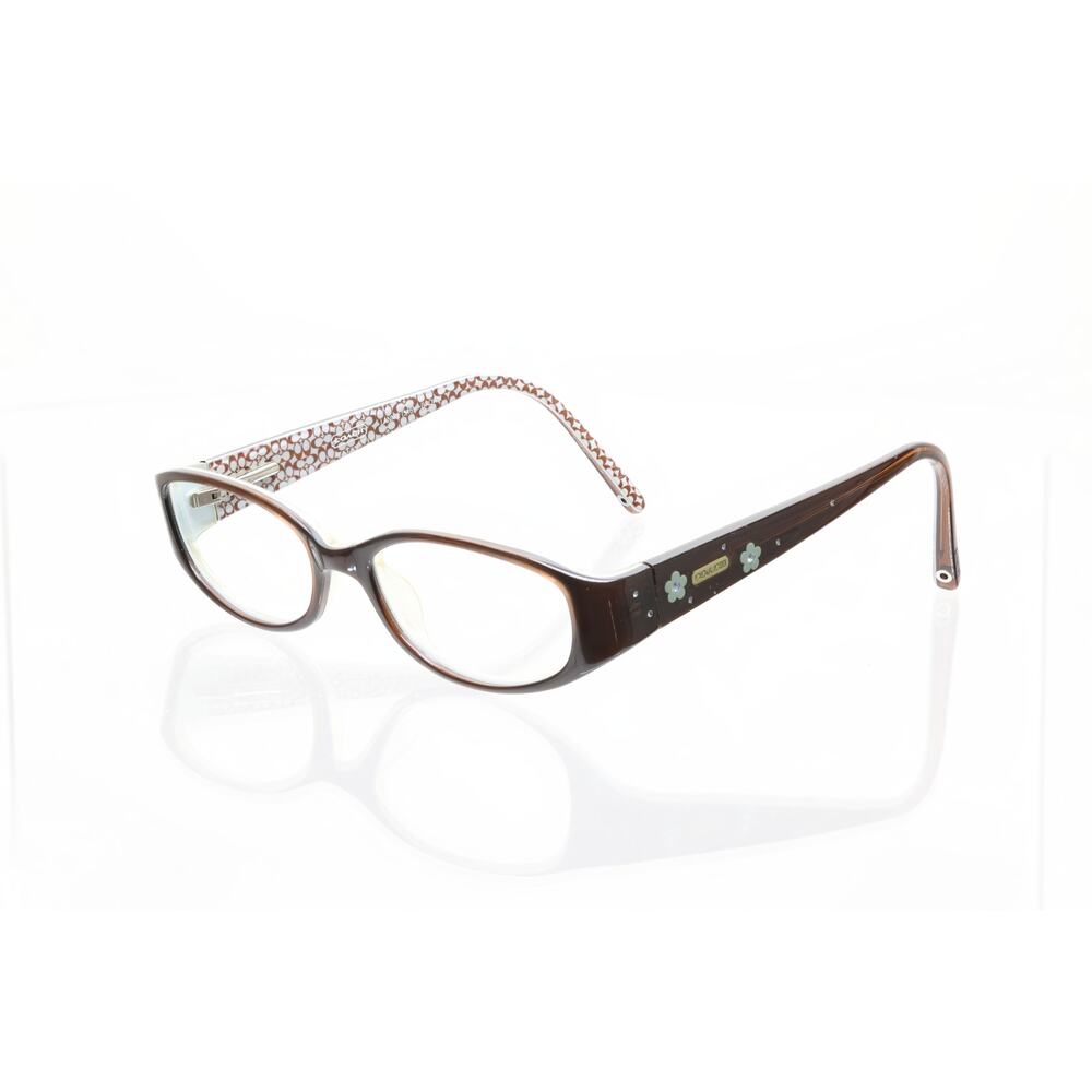Coach Lannie (546) Brown 49-17-130mm Eyeglasses FRAMES ONLY - GOOD CONDITION